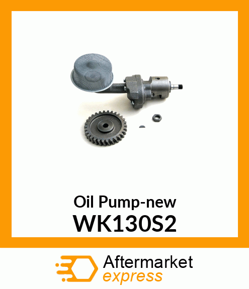 Oil Pump-new WK130S2