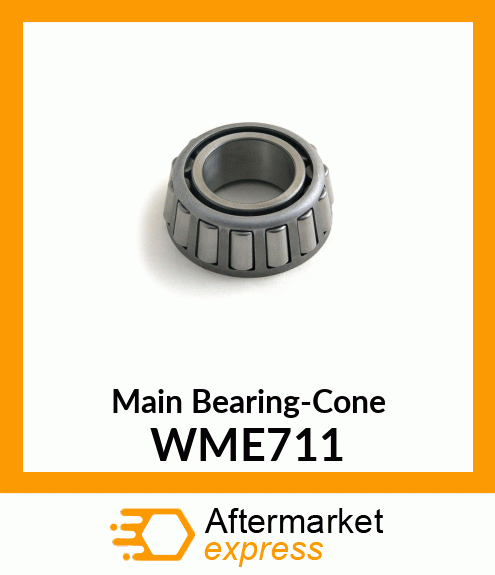 Main Bearing-Cone WME711