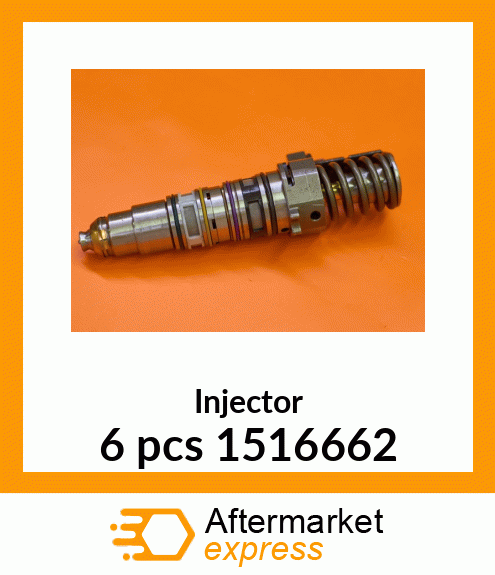 Injector 6 pcs 1516662