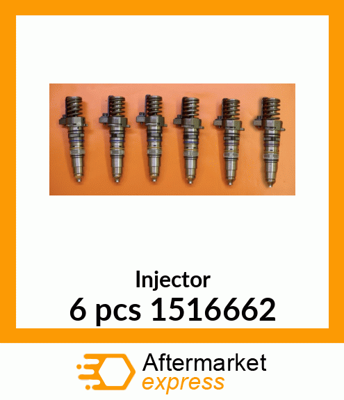 Injector 6 pcs 1516662