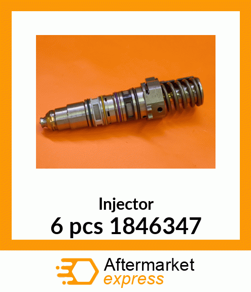 Injector 6 pcs 1846347