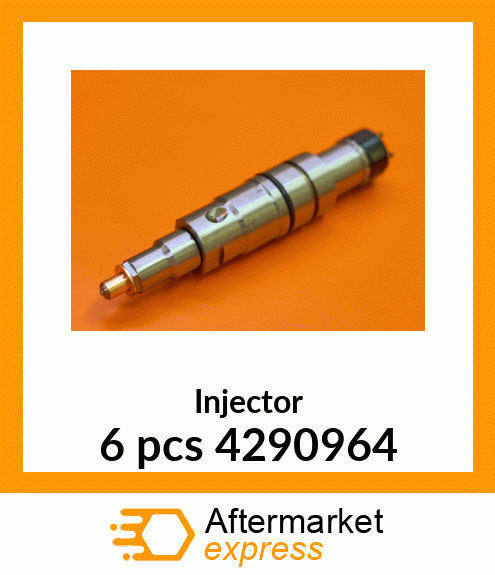 Injector 6 pcs 4290964