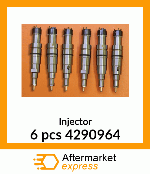 Injector 6 pcs 4290964