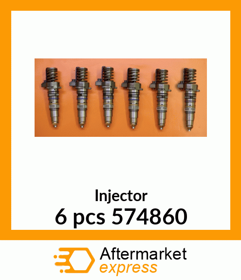 Injector 6 pcs 574860