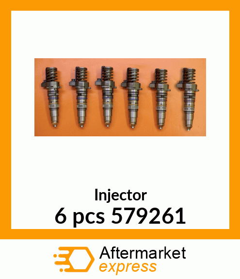 Injector 6 pcs 579261