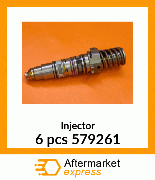 Injector 6 pcs 579261