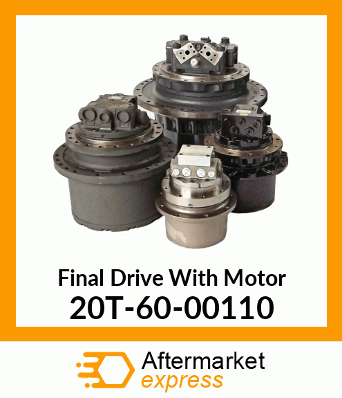 Final Drive With Motor 20T-60-00110