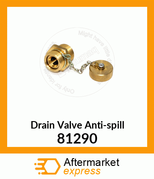 Drain Valve Anti-spill 81290