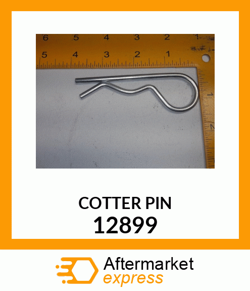 Spare part 12899 + COTTER_PIN