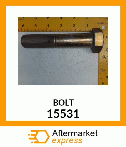 Spare part 15531 + BOLT