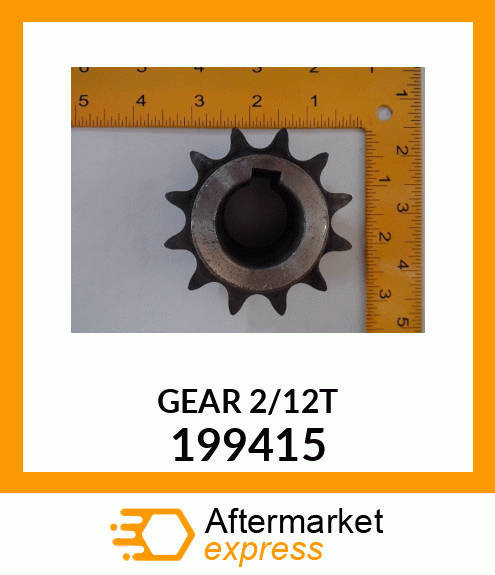 GEAR 2/12T 199415