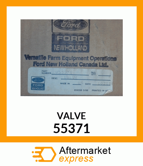 VALVE 55371