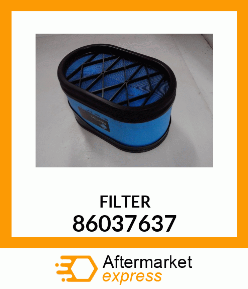 Spare part 86037637 + FILTER