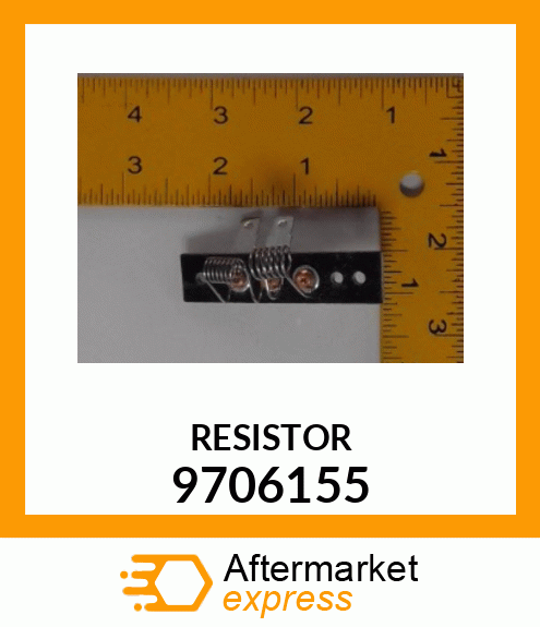 Spare part 9706155 + RESISTOR