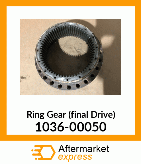 Ring Gear (final Drive) 1036-00050