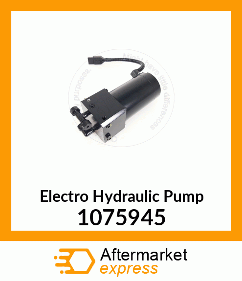 Spare part 1075945 + Electro Hydraulic Pump