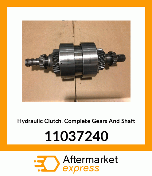 Hydraulic Clutch, Complete Gears And Shaft 11037240