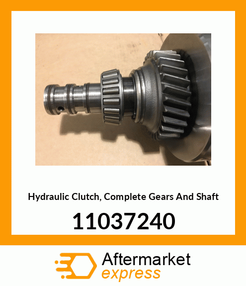 Hydraulic Clutch, Complete Gears And Shaft 11037240