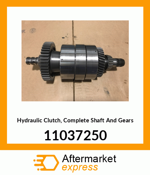 Hydraulic Clutch, Complete Shaft And Gears 11037250