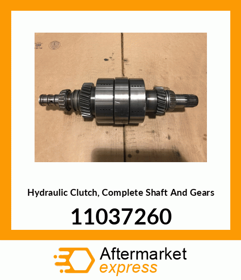 Hydraulic Clutch, Complete Shaft And Gears 11037260