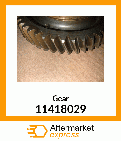 Gear 11418029