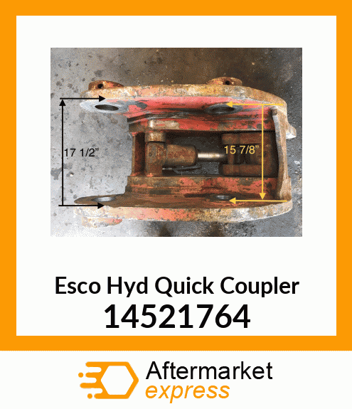 Esco Hyd Quick Coupler 14521764