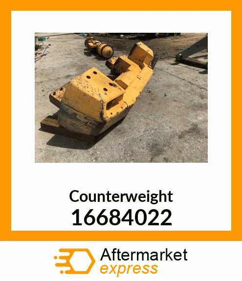 Counterweight 16684022