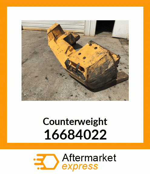 Counterweight 16684022