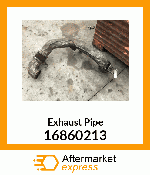 Exhaust Pipe 16860213