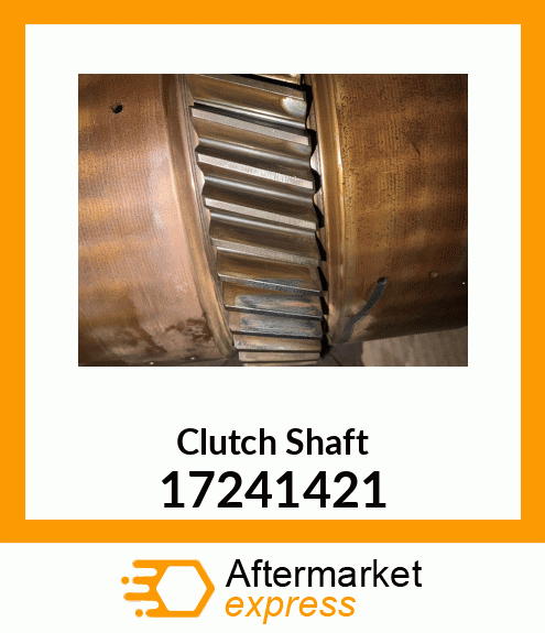Clutch Shaft 17241421