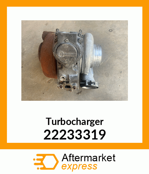 Turbocharger 22233319