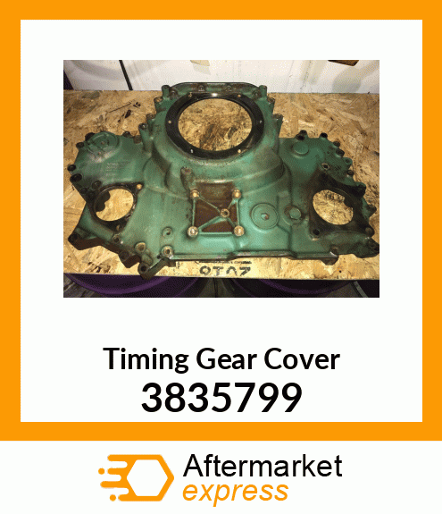 Spare part 3835799 + Timing Gear Cover