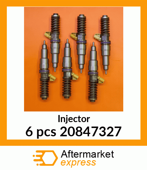 Injector 6 pcs 20847327