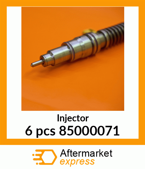 Injector 6 pcs 85000071