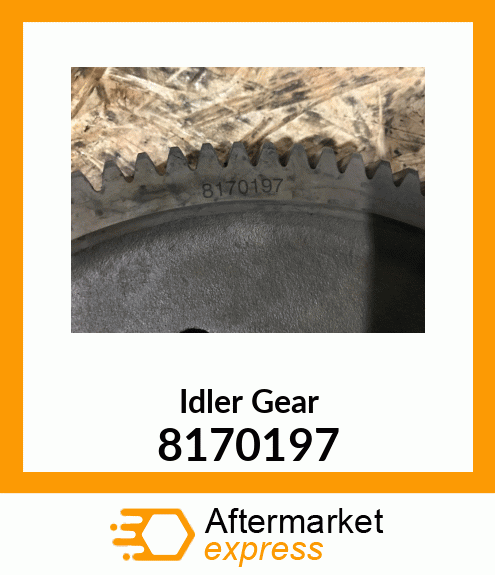 Spare part 8170197 + Idler Gear