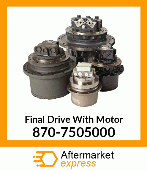 Final Drive With Motor 870-7505000