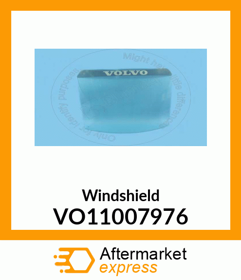 Windshield VO11007976