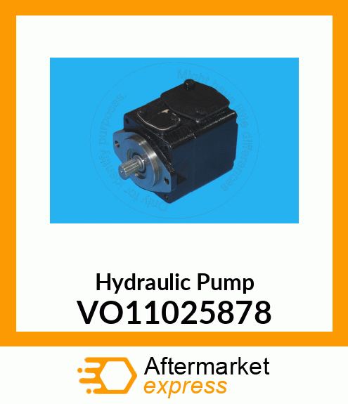 Hydraulic Pump VO11025878