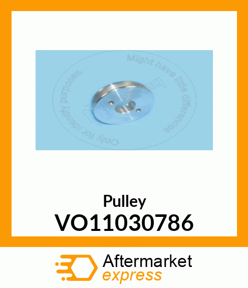 Pulley VO11030786