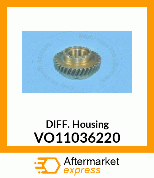 DIFF. Housing VO11036220