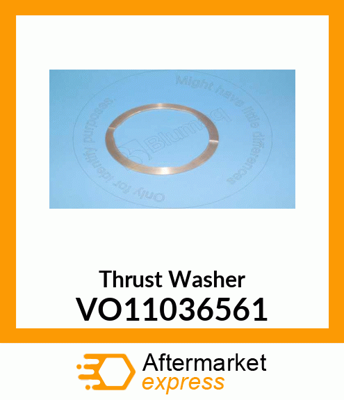 Thrust Washer VO11036561