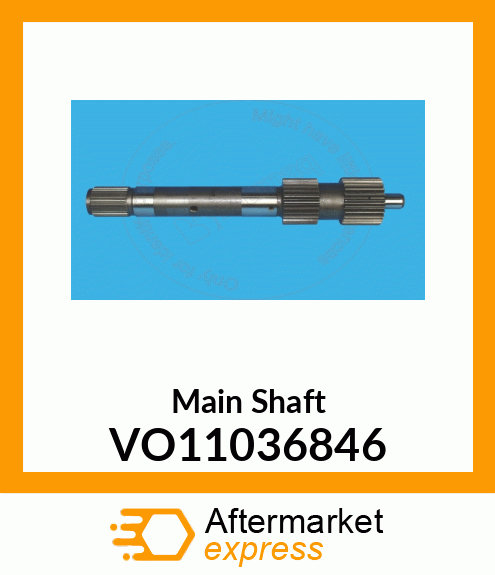 Main Shaft VO11036846