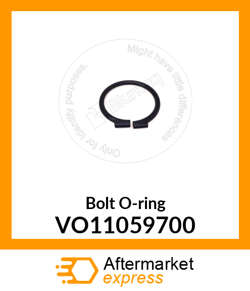 Bolt O-ring VO11059700