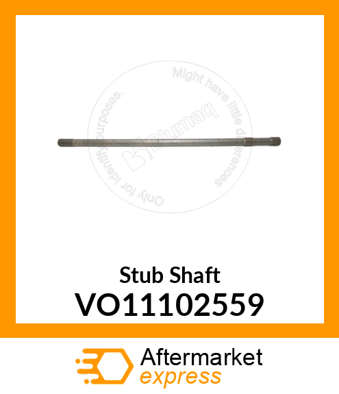 Stub Shaft VO11102559
