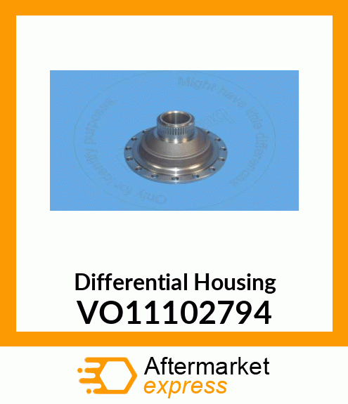 Differential Housing VO11102794
