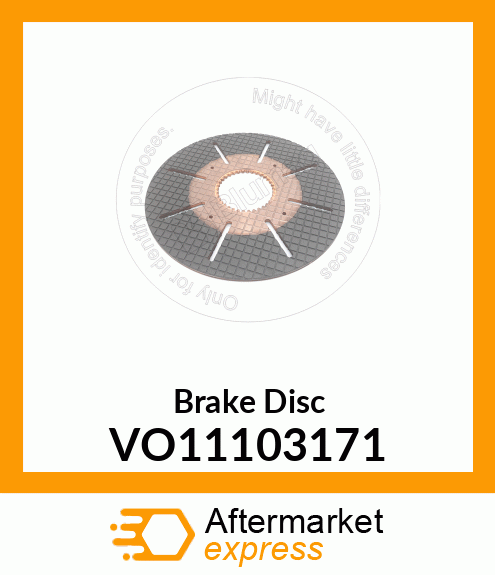 Brake Disc VO11103171