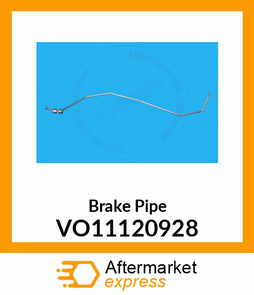 Brake Pipe VO11120928