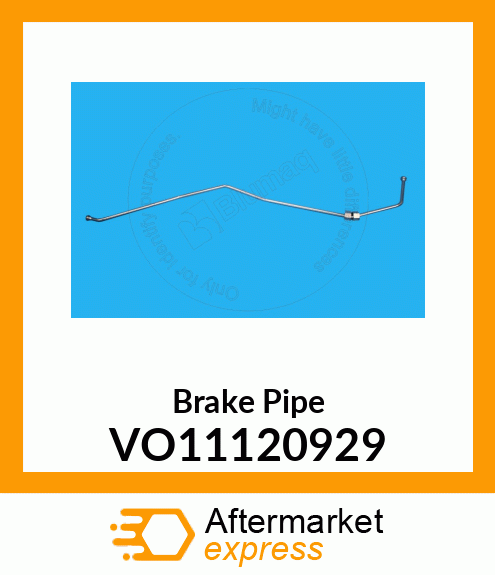 Brake Pipe VO11120929