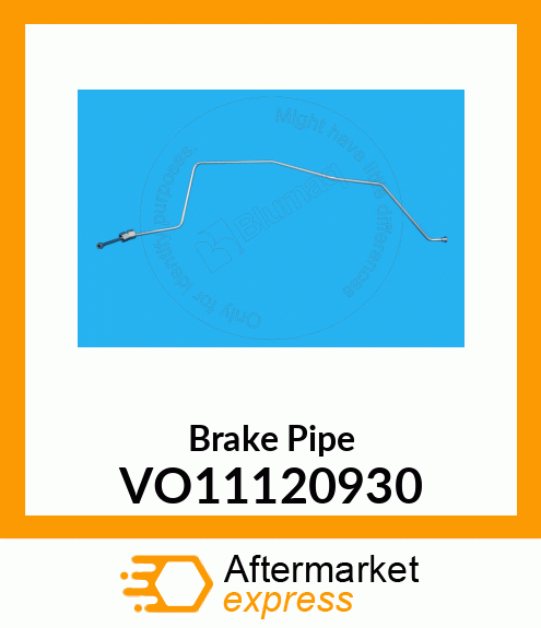 Brake Pipe VO11120930
