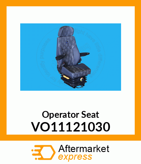 Operator Seat VO11121030